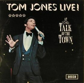 Tom Jones - Tom Jones Live! At The Talk Of The Town (LP, Album, Mono, RE)