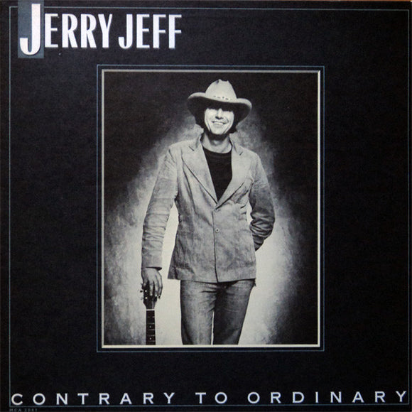 Jerry Jeff* - Contrary To Ordinary (LP, Album, Pin)