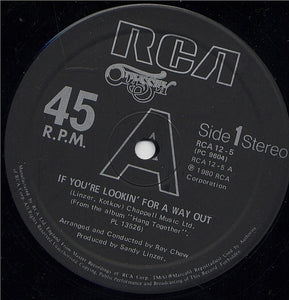 Odyssey (2) - If You're Lookin' For A Way Out (12", Single)