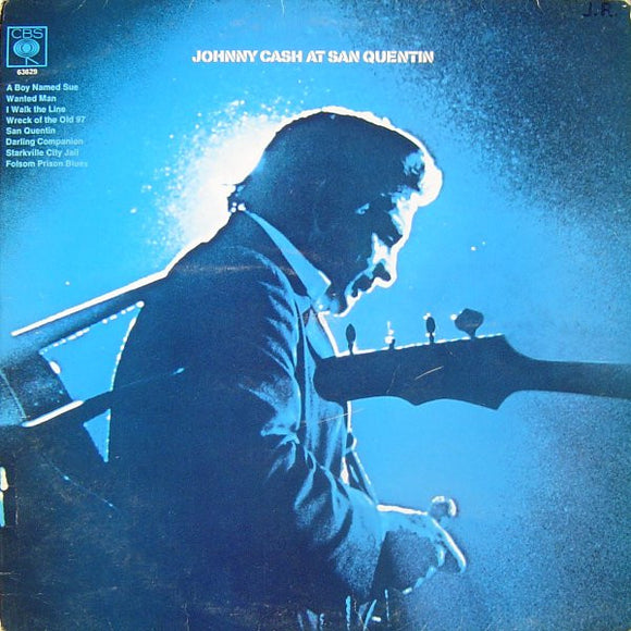 Johnny Cash - Johnny Cash At San Quentin (LP, Album)