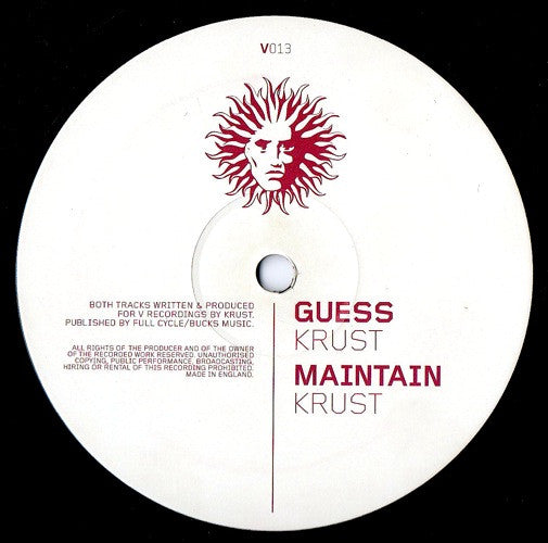 Krust - Guess / Maintain (12