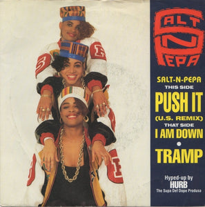 Salt-N-Pepa* - Push It (7", Single, Sil)