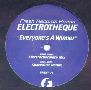 Electrotheque - Everyone's A Winner (12", Promo)