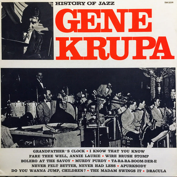 Gene Krupa - History Of Jazz (LP, Comp, Bei)
