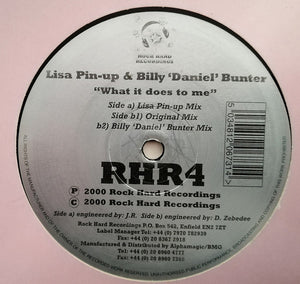 Lisa Pin-Up & Billy "Daniel" Bunter - What It Does To Me (12")