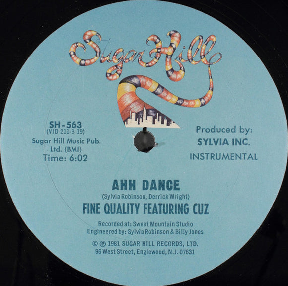 Fine Quality Featuring  Cuz (11) - Ahh Dance (12