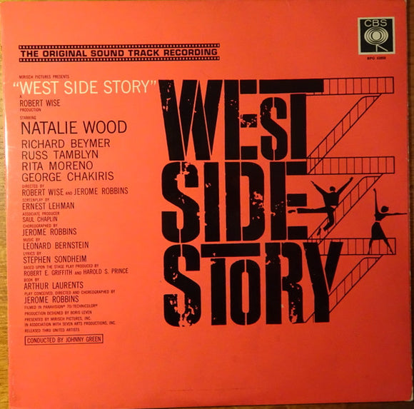 Leonard Bernstein - West Side Story (The Original Sound Track Recording) (LP, Album, RE)
