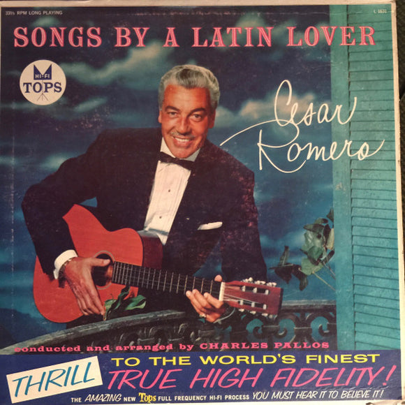 Cesar Romero - Songs By A Latin Lover (LP)