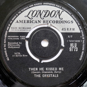 The Crystals - Then He Kissed Me (7", Single)