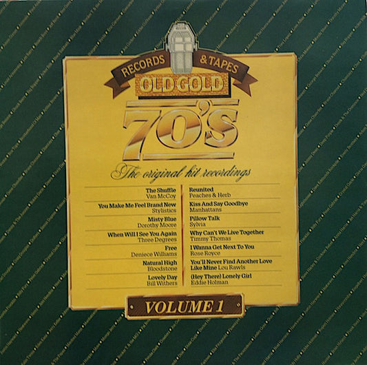 Various - 70's Volume 1 - The Original Hit Recordings (LP, Comp)
