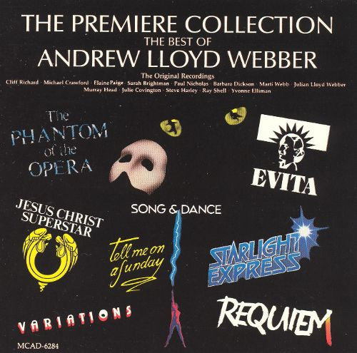 Various - The Premiere Collection (The Best Of Andrew Lloyd Webber) (LP, Comp)