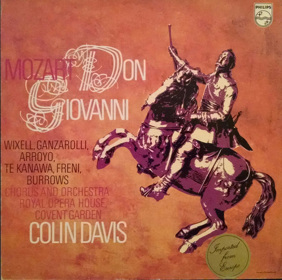 Mozart*, Colin Davis* - Don Giovanni KV 527 (4xLP, 4 L)