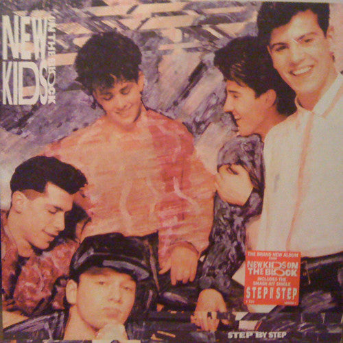 New Kids On The Block - Step By Step (LP, Album)