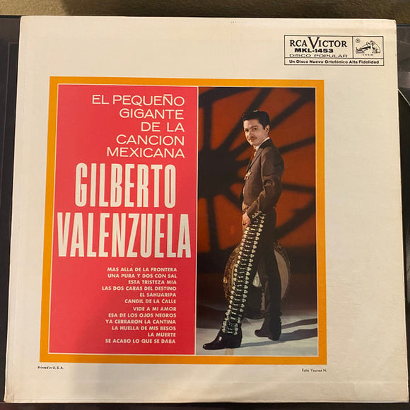 Gilberto Valenzuela Con  El Mariachi Vargas De Tecalitlan* - Vol. III  (LP, Album, Mono)
