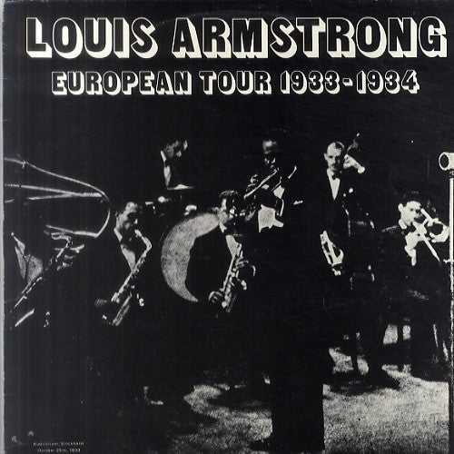 Louis Armstrong - European Tour 1933 - 1934 (LP, Unofficial)