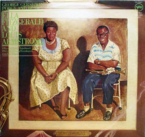 Ella Fitzgerald & Louis Armstrong - Porgy & Bess (2xLP, Album, RE, Gat)