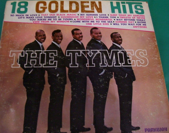 The Tymes - 18 Golden Hits (LP, Comp, Mono)