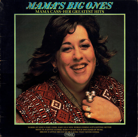 Mama Cass* - Mama's Big Ones: Her Greatest Hits (LP, Comp)