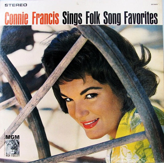 Connie Francis - Sings Folk Song Favorites (LP, Album, MGM)