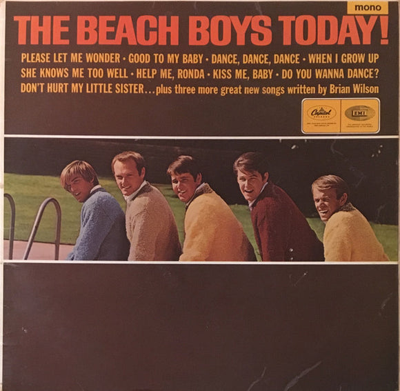 The Beach Boys - Today! (LP, Album, Mono)