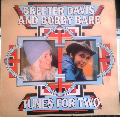 Skeeter Davis & Bobby Bare - Tunes For Two (LP, Album, RE)