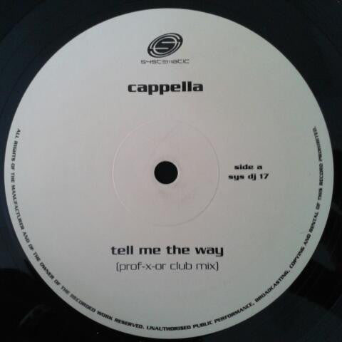 Cappella - Tell Me The Way (12", M/Print)