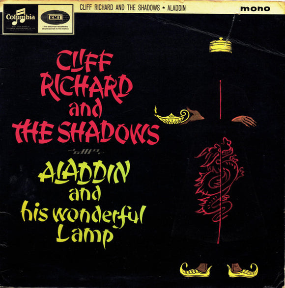 Cliff Richard And The Shadows* - Aladdin And His Wonderful Lamp (LP, Mono)