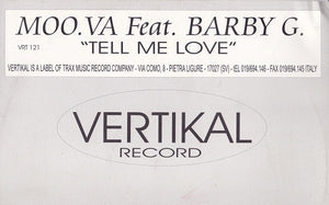 Moo.Va* Feat. Barby G. - Tell Me Love (12")