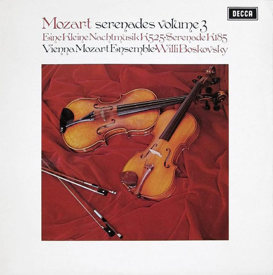 Mozart*, Vienna Mozart Ensemble* ∙ Willi Boskovsky - Serenades Volume 3 (Eine Kleine Nachtmusik K525 ∙ Serenade K185) (LP)