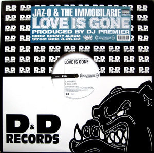 Jaz-O & The Immobilarie* - Love Is Gone (12")