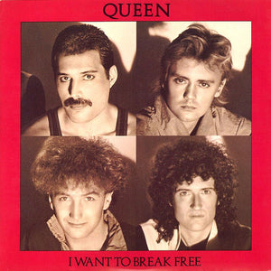 Queen - I Want To Break Free (12", Red)