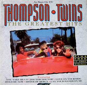 Thompson Twins - The Greatest Hits (LP, Comp + 12", Single)
