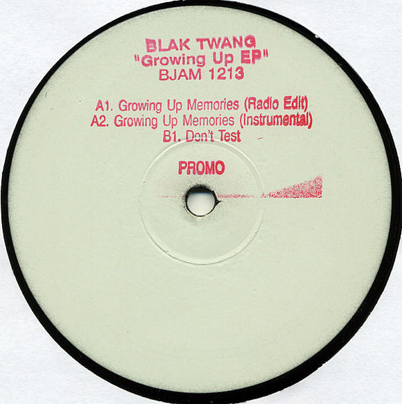 Blak Twang - Growing Up EP (12