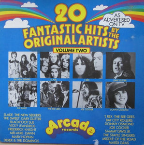 Various - 20 Fantastic Hits By The Original Artists Volume Two (LP, Comp, Mono, Ger)