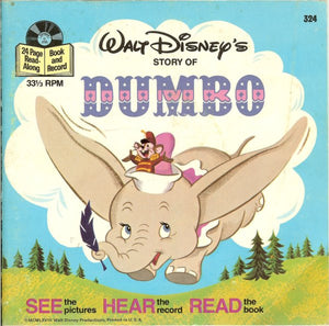 Various - Walt Disney's Dumbo Story And Song (7")