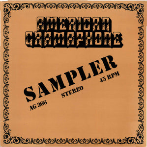 Various - Sampler (12", Smplr, Bro)