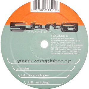 Ulysses (2) - Wrong Island E.P (12", EP)