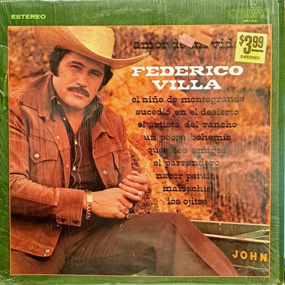 Federico Villa - Amor De Mi Vida (LP, Album)