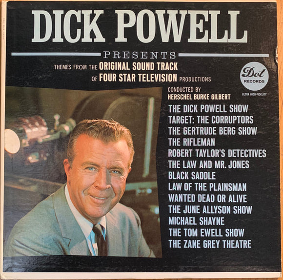 Dick Powell (2) - Themes From The Original Sound Track Of Four Star Television Productions (LP, Comp, Mono)