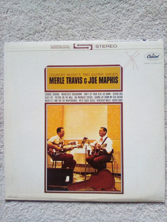 Merle Travis & Joe Maphis - Merle Travis & Joe Maphis (LP, Los)