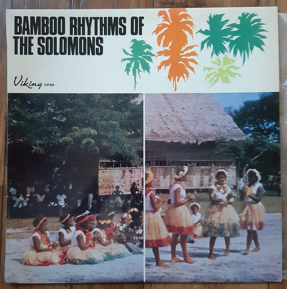 Bamboo Band Of Roviana - Bamboo Rhythms Of The Solomons (LP, Album)