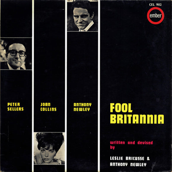 Peter Sellers, Joan Collins, Anthony Newley - Fool Britannia (LP, Red)