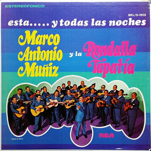 Marco Antonio Muñiz Y La Rondalla Tapatía - Esta.....Y Todas Las Noches (LP)
