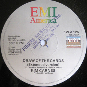 Kim Carnes - Draw Of The Cards (12")