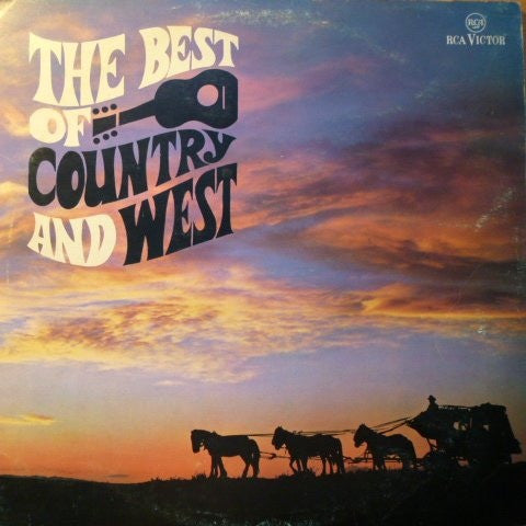 Various - The Best Of Country And West (LP, Comp, RE, Gat)