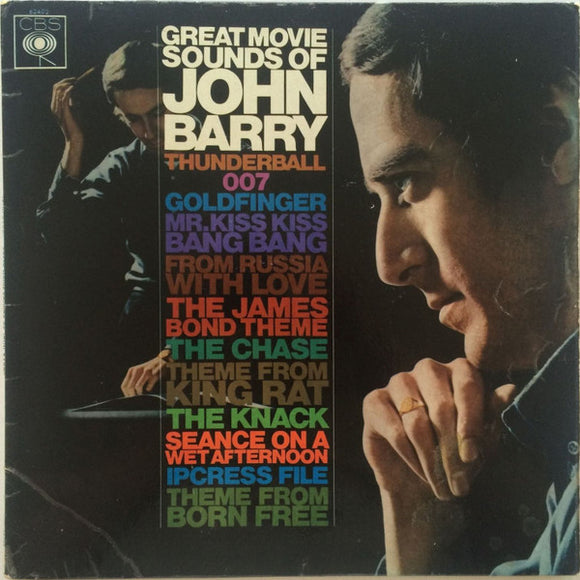 John Barry & His Orchestra - The Great Movie Sounds Of John Barry (LP, Comp, Mono)