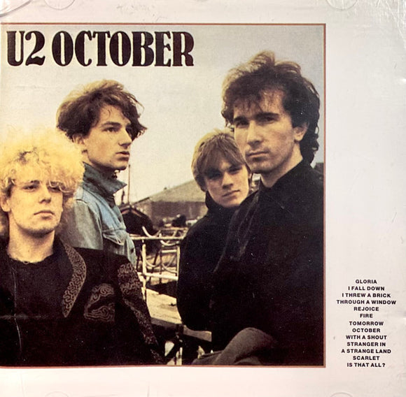 U2 - October (CD, Album, RE)