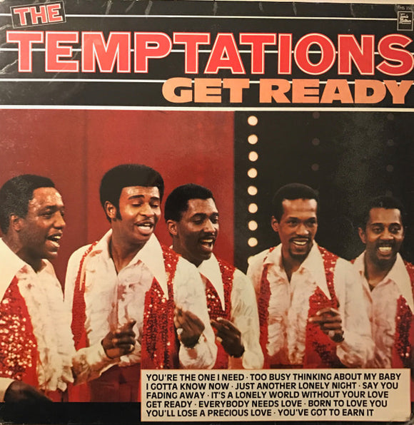 The Temptations - Get Ready (LP, Comp)