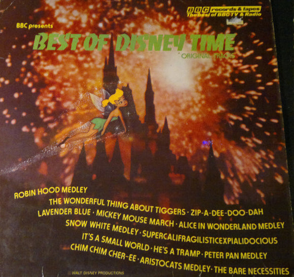 Unknown Artist - Best Of Disney Time (Original Tracks) (LP, Comp)