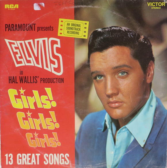 Elvis Presley - Girls! Girls! Girls! (LP, Album, RE)